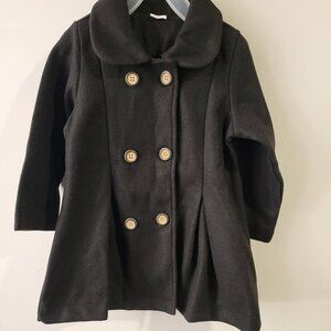 *NWOT* Baby Girl Classic Elegant Double-Breasted Pea Coat Sz. 2-3Y